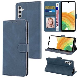 PU platte portemonnee lederen kisten voor Samsung S23 plus A14 A54 A04E A24 A34 5G iPhone 14 Pro Max Magnetic Holder Flip Cover Lanyard Credit ID Kaart Slot Pouch