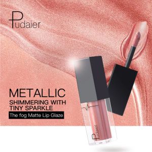 Pudaier 24 couleurs cosmétiques paillettes à paupières eyeliner eyeliner stylo perl diamant à lèvres à lèvres métal