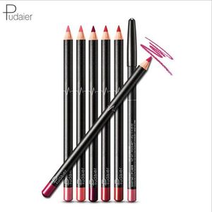 Pudaier 36 Single Color Waterdichte Langdurige Matte Lip Liner Potlood Lip Stick Potlood 0.35g 600pcs / lot DHL