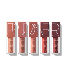 Pudaier Nourish Lip Gloss 5 Kleuren Langdurige Glanzende Lipstick Non-Stick Cup Cosmetic Heisturizing Lipgloss