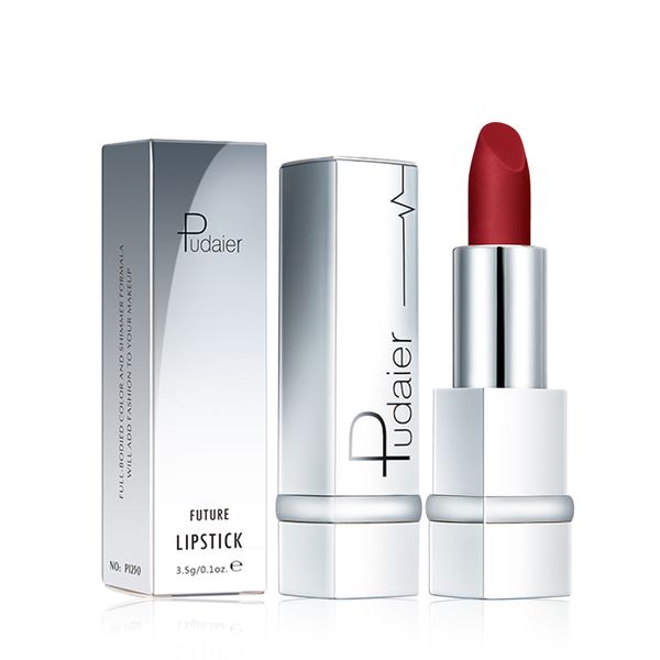 Pudaier Sexy rouge velours mat rouge à lèvres longue durée teinte rouge à lèvres maquillage pour les femmes