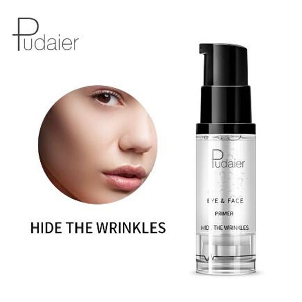 Base de maquillaje de imprimación de sombra de ojos transparente Pudaier para imprimación de maquillaje de ojos Gel iluminar base de sombra de ojos resistente al agua base antiarrugas