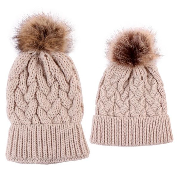 Pudcoco invierno otoño mujeres bebé niños niña invierno cálido Adorable niño tejido ganchillo gorro gorra gran oferta