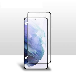 Vingerafdruk Ontgrendel 0,18 Zijde Gedrukt Gehard Glas Screen Protector voor Samsung Galaxy S22 Plus 200pcs / lot