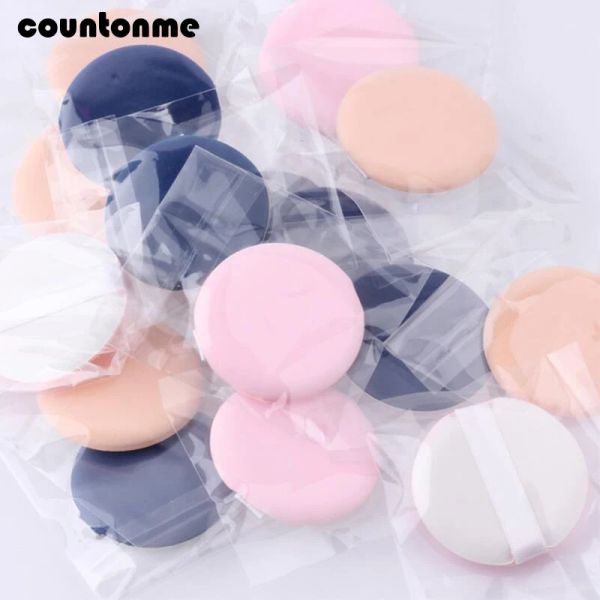 Puff 10pcs Foundation Makeup Sponge Cosmetic Puff Cosmetic Air Pad Cushion Powder Smooty Beauty Wet Dry DualUse Makeup Sponge Tools