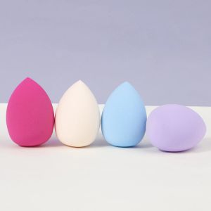 Pouffle 4pcs Makeup Sponge Pow Puff Beauty Ball Cosmetic Ball Foundation Pow Puff Dry Wet Fleum Force Forme Droplets Water Tools Make Up Tools