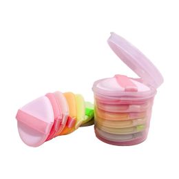 Puff 7pcs Air Cushion Cosmetic Puff Set avec boîte Dreammy Color Makeup Cotton Cotton Sponge Clip Wet Dry Utilisation de Powder MAQUIAGE