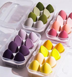 Puff 8pcs Cosmetic Puff Set Beauty Egg Egg humide et sécheux Dualusing Gourd Makeup Makeup Foundation Sponge Air Air Puff Makeup Soft Makeup Tools