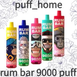 Puff bar tornado usine en gros 9000 bouffées cigarette électronique 17 saveurs 0% 2% 5% banane sigaretta elettronica