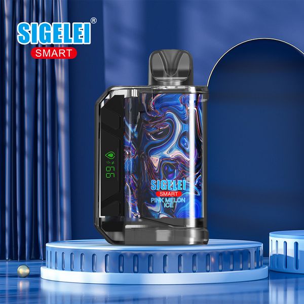 SIGELEI SMART AC 10000 bouffées Puffbars jetables Vape stylo e cigarettes 10000 Puffs bar pré-rempli 20 ml vaporisateur instock elektronik sigara ecig 10K