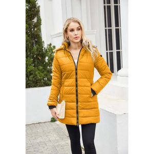 Manteau bouffant imperméable et détachable à manches longues pour femme, manteau chaud en coton, nouvelle collection hiver 2023, 620