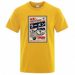 Pescador de pescado Ramen Japones Menu Póster Men Men Funny Fi Tears Camiseta de gran tamaño