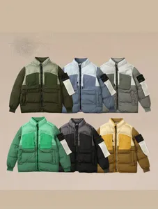 Puffer Jacket Manteau À Capuchon Parkas Hommes Femmes Coupe-Vent Manteau Veste D'hiver Vers Le Bas Vestes Épaisses Mens Designer Veste Taille Asiatique Vêtements Pour Hommes Badge Pierre