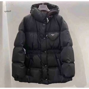 Veste bouffante PP 2023 Design marque veste mode vers le bas Denim tissu Triparka femmes Blazer hiver épais à manches longues manteau