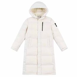 Puffer Parkas The Never Stop Explorer Long North Down Jacket Veste à capuche isolée polaire imperméable Top duvet de canard blanc XS-2XL Manteaux d'extérieur