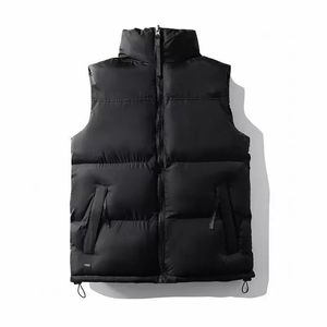 heren puffer vest dames designer vest mode mouwloze jas zwarte kleur uitloper gilet met ritssluiting naar beneden vesten voor de herfst winter