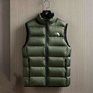 gilets bouffants gilets pour hommes gilets de créateur col montant sans manches coupe-vent ultra léger gilets amples et légers tcoats zipper gilet externe hommes manteaux designer