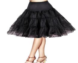 Jupons gonflés Mini courte longueur sur mesure volants Tulle jupon coloré 2018 Tutu jupes sous-jupe pour Dresses2869439