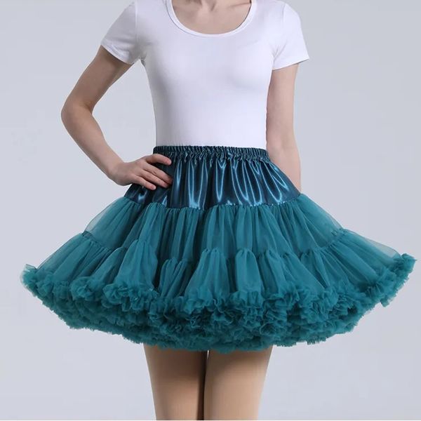 Puffy Brands Girls Coup d'ajustement Robe courte jupon jupe jupe de ballet tutu rockabilly