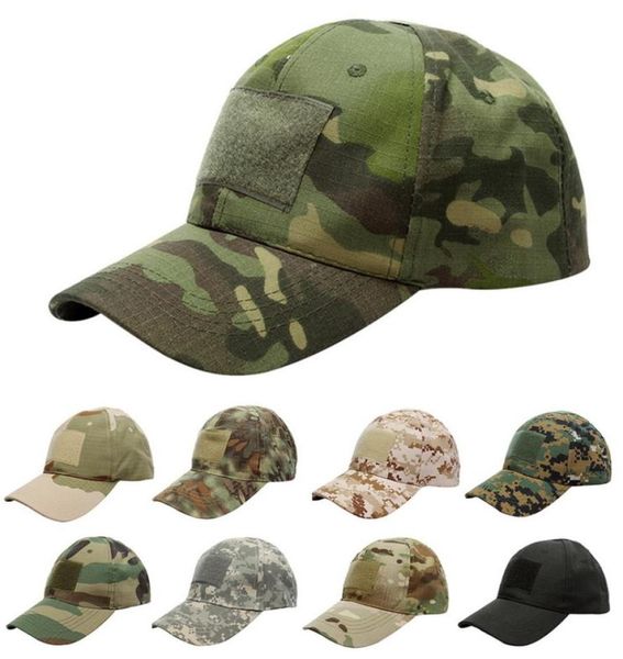 Puimentiua 17 Modèle pour le choix Snapback Camouflage Tactical Hat Patch Army Tactical Baseball Cap Unisexe Acu CP Desert Camo Hat9535658