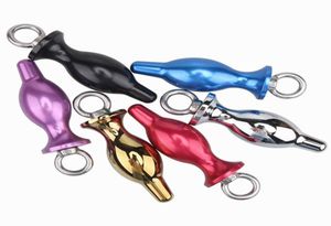 Anneau de traction jouet anal en acier inoxydable plug anal bondage gear plug anal bdsm adultes jouets sexuels érotiques pour amoureux Gspot plug d'arrière-cour1959810