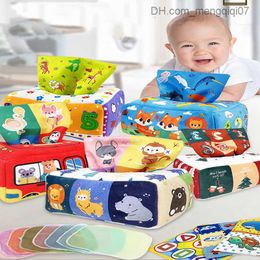 Pull Toys Baby Montessori Baby Toys Baby Pull Tiss Magic Tissue Box Montessori Toys 6-12 Meses Desarrollo Juegos Sensoriales Juegos Baby Z230814