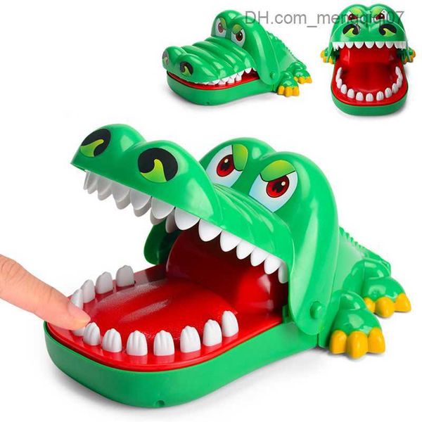 Pull Toys Crocodile dientes mordisco Juego de dientes de cocodrilo Interesante Dinosaurio Rod de juguetes Interactivos Novelas Interactivas Técnicas y bromas Z230814