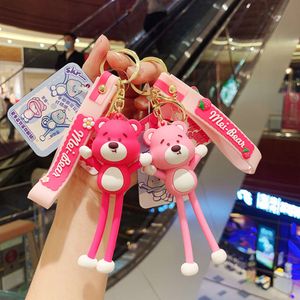 Trekbeer cartoon sleutelhanger hanger accessoires nieuwe accessoires pop schattige poppen hangende sieraden hanger