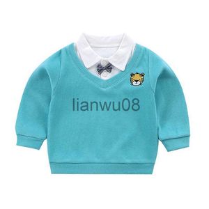 Pullover 2021 Kinderkleding jongens truien herfst winterkleding voor meisjes babi trui kids sweatshirts lange mouw oneck schattige tops x0818