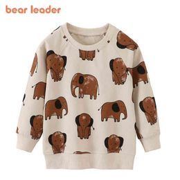 Pull Bear Leader Printemps Automne Nouveaux Garçons 2-7 Ans Vêtements Vêtements D'extérieur En Coton Dessin Animé Bébé Tops Filles Enfants Enfant Sweat À Capuche Sweatshirts 0913