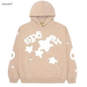 Jersey negro Sp5der Young Thug 555555 Angel sudaderas con capucha moda conjunto marrón hombres zapato impresión telaraña sudaderas diseñador mujer sudadera con capucha roja