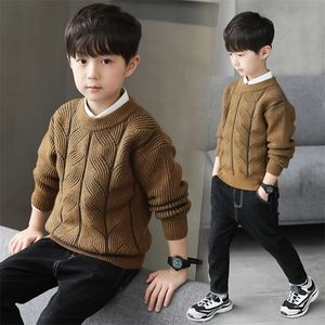 Pullover Boys Sweater Autumn Winter Outfit is verdikt cirkelvormige kraagomslag HEA 220909