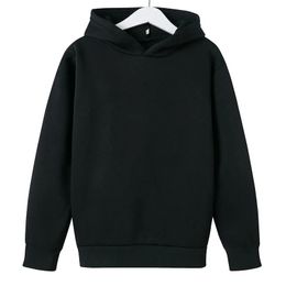 Jersey Sudadera con capucha para niños Jersey Top Tela para niños y niñas Sudadera suave y cálida Primavera Otoño Abrigo para niños Negro-Blanco-Rojo 231017