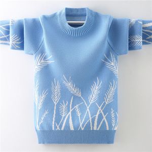 Pullover kindertrui herfst winterjongens gebreide warme truien mode kinderen tops 6 8 10 12 jaar tienerkleding 221128
