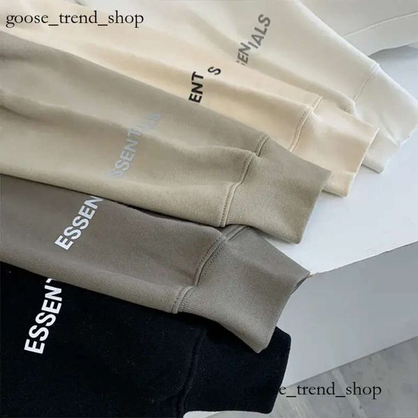 Pullover Hoodie Essentials 986 lettre Hip Hop Fleece Réflexion Impression essentielle Hoodies Sweatshirts Unisexe Men de mode surdimensionné 840