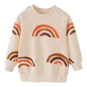 Pullover springmeters kinderen sweatshirts voor herfst lente regenboog kinderkleding peuter shirts sport tops 221125