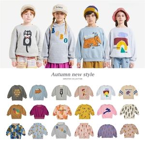 Pull enfants garçons filles chandails Bobo automne hiver enfants à manches longues sweat motif de dessin animé vêtements d'extérieur 220914