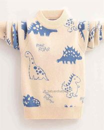 Pull duré tricot printemps automne hiver pull bébé garçons enfants enfants 039s chaud Plus velours épaissir haut de haute qualité Y107122913