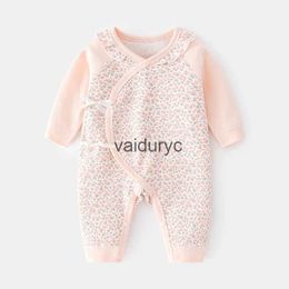 Pullover lawadka 0-6m lente herfst baby baby meisjes romper voor pasgeboren baby print jumpsuitkleding voor babymeisje van 0 tot 3 maanden 2022 NIEUW H240508