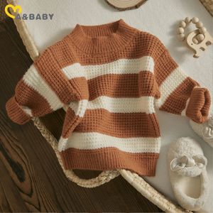 Jersey Ma Baby 06 años invierno niño niño niña suéteres infantil niño niños tejer tops otoño primavera ropa 231115