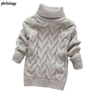 Pullover Philology 2T-8t Pure Color Winter Boy Girl Kind