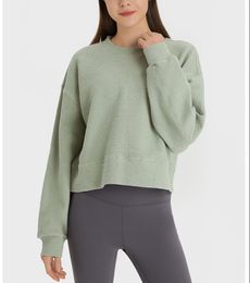 Jersey Suéter Suelto Yoga Top Traje Versátil Casual Fitness Running chaqueta Mujeres Sudaderas con capucha Camisas