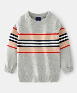 Pullor Toddler Kid Baby Boys Boys Girls Sweater Automne Winter Clothes Warm Vêtements tricot Top Stranged Trickear Fashion Enfants 28T5212575
