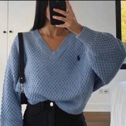 Truien 2021 Hot Koop Lente En Herfst Nieuwe Mode Sexy Vneck Losse Top Vrouwen Harajuku Oversized Trui Vrouwen Herfst Truien voor Vrouwen