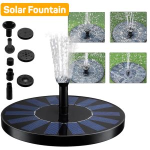 Pompe Foulaire solaire flottante Jardin Waterfall Fountain Pish Pish Pond Baignoire Panneau solaire Panneau puissant Fountaine Pompe à eau Pompe Jardin Décoration