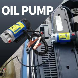 Pompolie Diesel Extractor Pomp12V 24V elektrische opruiming zuigoverdracht Wijzigingspomp met buizen Motor 100W 4L voor autobootmotorcycle