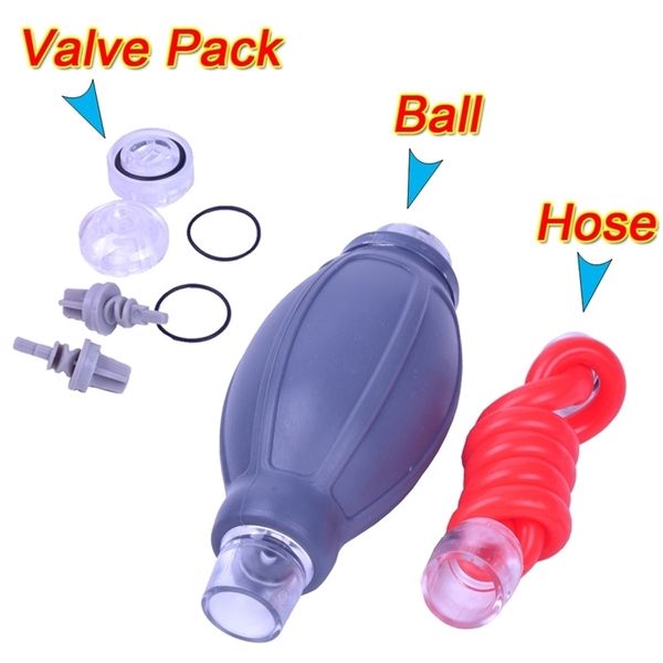 Bomba de juguetes PackBallHoseFor bomba de aire y agua bomba eléctrica para pene accesorios masculino Spa bomba de alargamiento de pene bomba física para pene 230801
