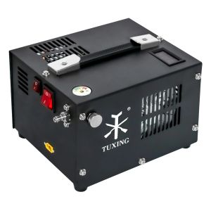 Pompe Smoking TXES061 300BAR 4500PI 12V POMPE POSPE POSTE POSPE PCP AIR COMPRESSEUR AVEC LA CYLINDRE DE TIRE DE PLIAGE DE TRANSFORMATION