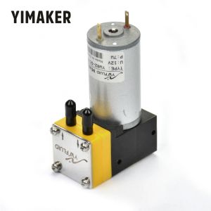 Bomba Yimaker 1 PC Bomba de micro vacío DC 12V 50kPa Bomba de diafragma de muestreo de aire eléctrico Bombas de diafragma
