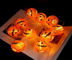 Citrouille 10 LED guirlandes lumineuses Halloween décoration lumières 15m corde fée lumière lampe lanterne Helloween décoration jardin noël 9932356